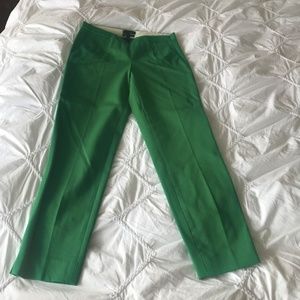 NWOT J.Crew Maddie Pant in Kelly Green